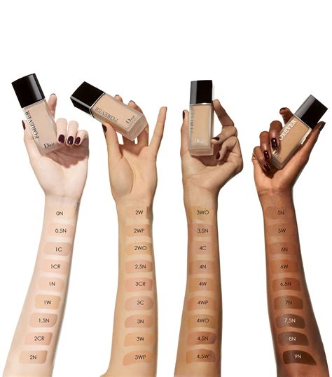 dior forever n1|Dior forever foundation n2.